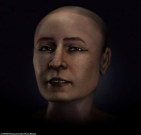 scientists reconstruct  face   female mummy  died   century bc daily mail