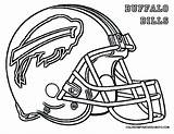 Coloring Nfl Pages Football Helmet Logo Teams Buffalo Printable Logos Sports College Outline Helmets Drawing Cowboys Colts Dallas Texans Bay sketch template