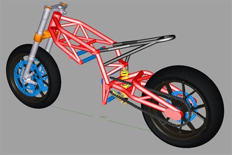 moto  design sv chassis design concept