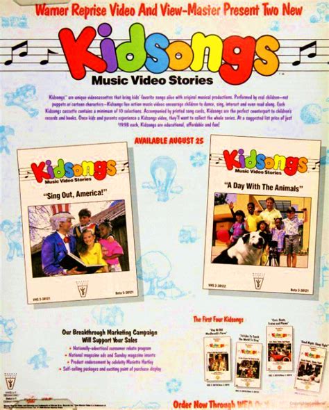 kidsongs vhs promo original kidsongs tv studio   version