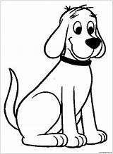 Clifford Big Red Dog Pages Coloring Color sketch template