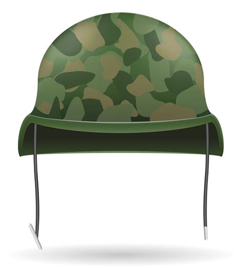 military helmets vector illustration  vector art  vecteezy