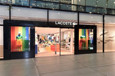 lacoste opens  flagship  munich retail leisure international