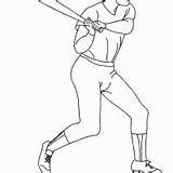 Honkbal sketch template