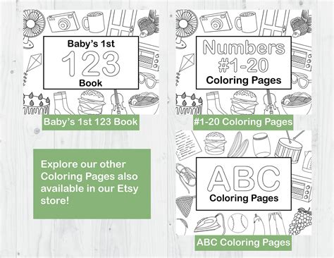 abc book baby shower activity coloring pages  alphabet etsy