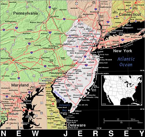 nj  jersey public domain maps  pat   open source