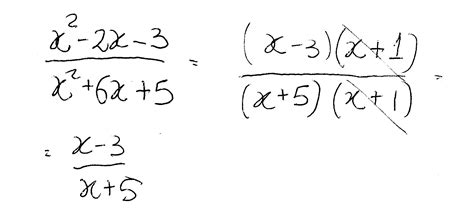 How Do You Simplify The Rational Expressions X 2 2x 3 X 2 6x 5