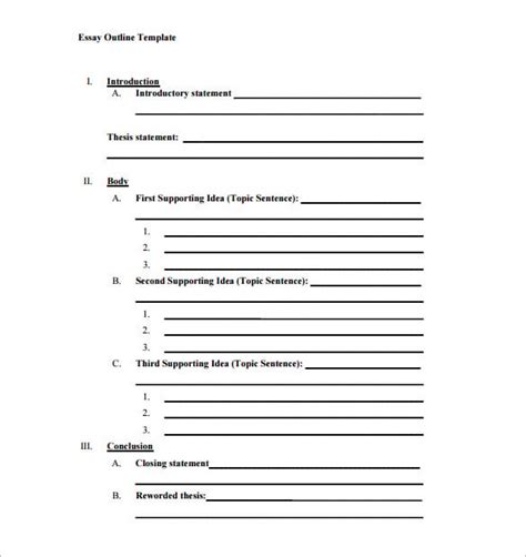 outline template chapter  chapter   concept