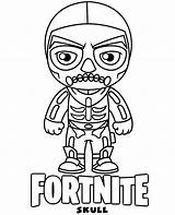 Fortnite Coloring Skull Color Pages Trooper Print Skin Printable Chibi Kids Battle Royale Colouring Sheets Lego Sheet Quality High Drawing sketch template