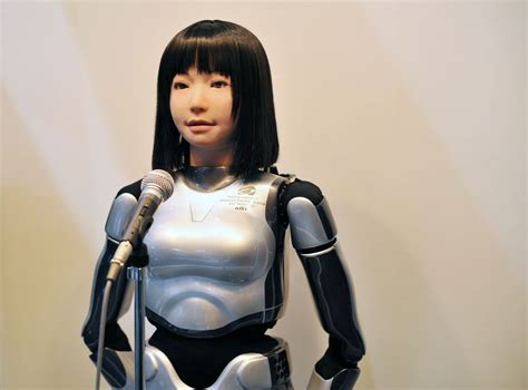 finally    technology  rebuild bjoerk humanoid robot robot girl latest technology