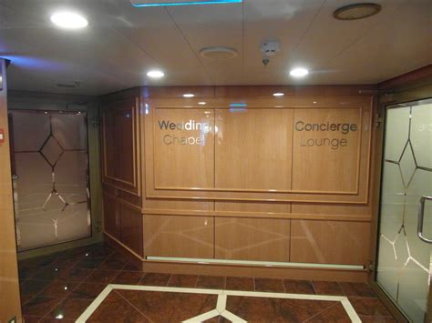 concierge lounge  wedding chapel  onboard princess cruises concierge lounge