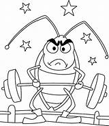 Coloring Cockroach Pages Printable Heavy Bestcoloringpagesforkids Colouring Grudge Weight Again Kids Print sketch template