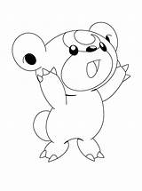 Pokemon Coloring Pages Print Printable Color Getcolorings sketch template