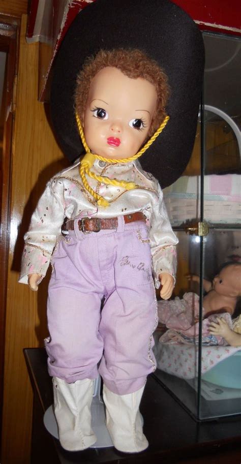 doll terri lee jerri lee  autographed gene autry costume tagged