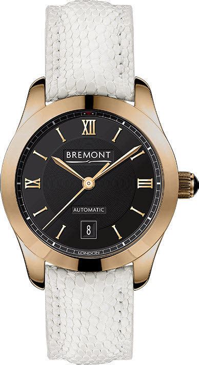 bremont watch solo 32 lc rose gold ladies solo 32 lc rg bk r white