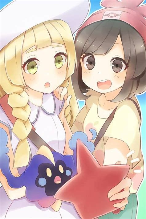 Lillie Cosmog Rotom And Moon Pokemon Pokemon Moon