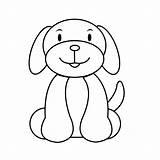 Honden Kleurplaten Puppie Leuk Leukvoorkids Dieren Hondjes Hond Tekeningen Patronen Artikel Bezoeken sketch template
