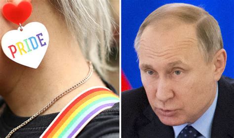 Vladimir Putin Russian Newspaper Attacks Gay Friendly Manchester