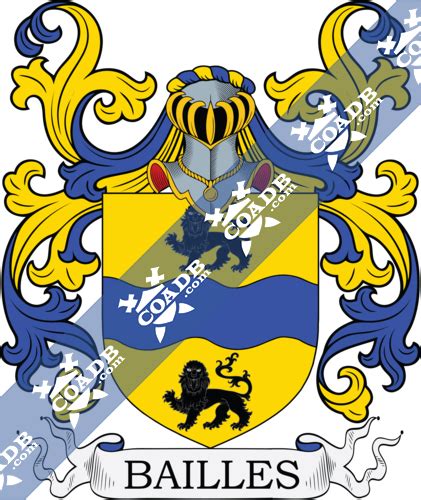 bailey family crest coat  arms   history coadb eledge