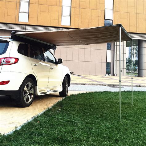 factory price retractable outdoor camping  rooftop car side awning  sale china car