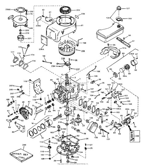 tecumseh   parts diagram  engine parts list