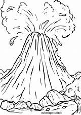 Vulkan Ausmalbild Malvorlage Ausmalbilder Volcano Vulkane Kleurplaat Dinosaurier Vulkaan Urlaub Kinderbilder Volcan Coloriage Ganzes Dinosaurus Truths Disney Meister Zug Pinnwand sketch template