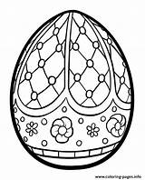 Coloring Zentangle Easter Flowers Adult Egg Pages Printable sketch template