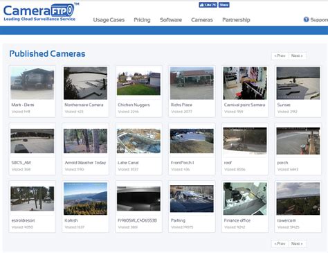 publish ip cameras create static camera urls display cctv cameras   web page