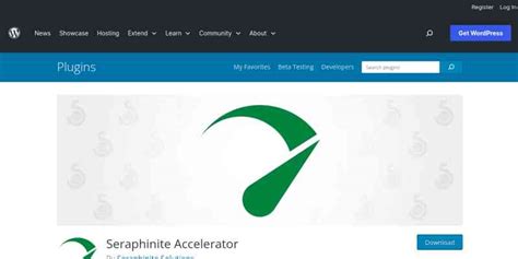 seraphinite accelerator extended limited pluginsforwp