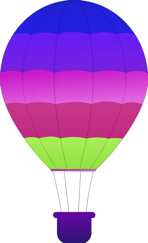 Free Hot Air Balloon Outline Download Free Hot Air