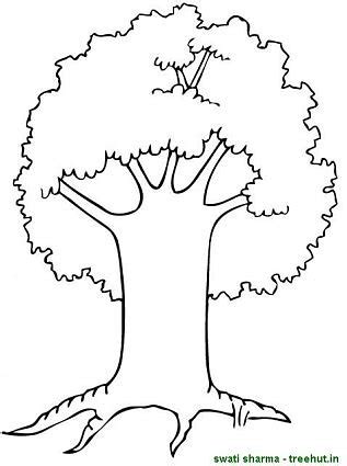 big tree coloring pages coloring pages
