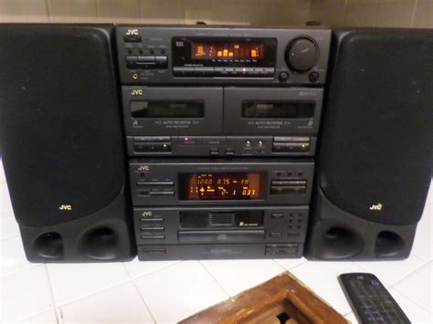 early  jvc home stereo system compact component