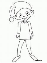 Coloring Elf Pages Shelf Girl Printable Christmas Color Sheets Kids Popular Coloringhome Magic sketch template