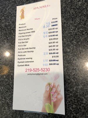 spa nail     reviews    st ave merrillville