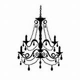 Chandelier Coloring Party Pages Room Wall Choose Board Stickers Walls Girls sketch template