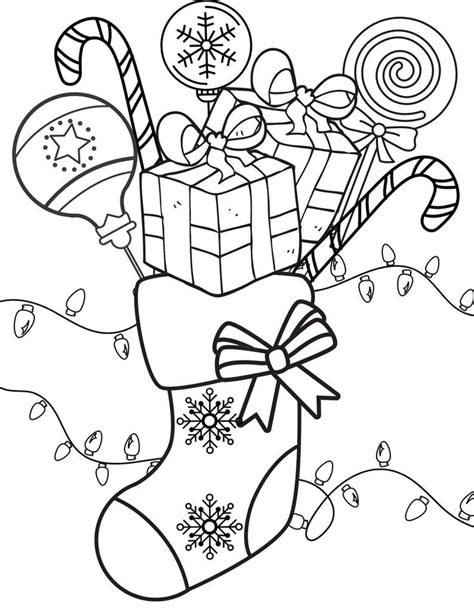 christmas coloring pages  coloring christmas etsy