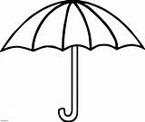 Umbrella Drawing Coloring Closed Getdrawings sketch template