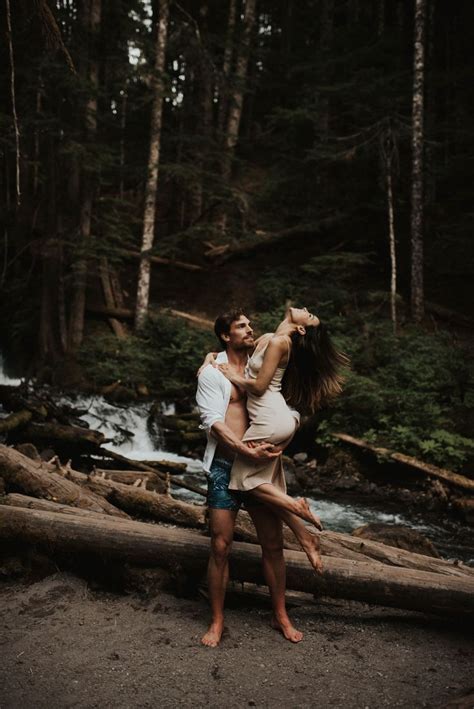 romantic and steamy couple shoot waterfall couple shoot casual outfit