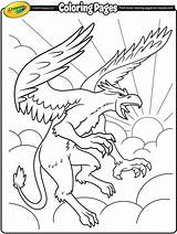 Coloring Griffon Crayola Pages sketch template
