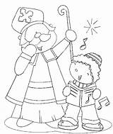 Saint Nicholas Coloring St Pages Coloriage Coloriages Nicolas Popular Getcolorings Getdrawings Books sketch template