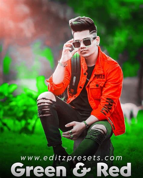 green lightroom preset green background   click  lightroom