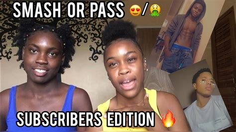 Smash Or Pass Subscribers Edition Usin Arts By Genelle Youtube