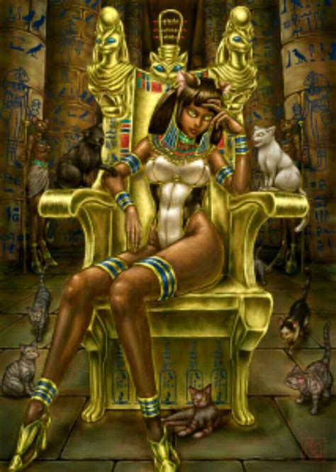 Bastet Egyptian Cat Goddess Goddess Art Egyptian Goddess