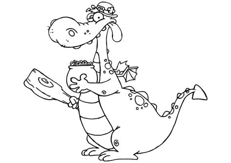 printable dragon coloring pages  kids dragon coloring page