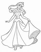 Coloring Princess Aurora Pages Printable Filminspector sketch template