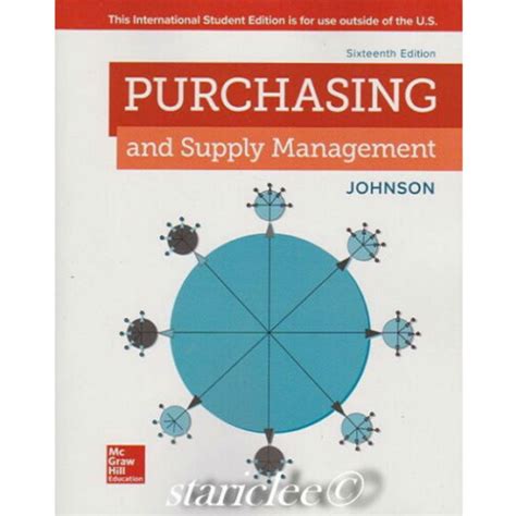 purchasing  supply management  edition p fraser johnson