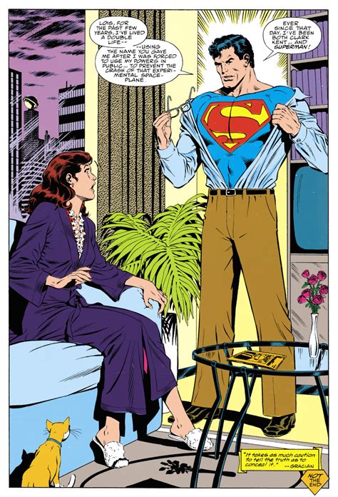then and now lois lane and superman s secret identity comic vine