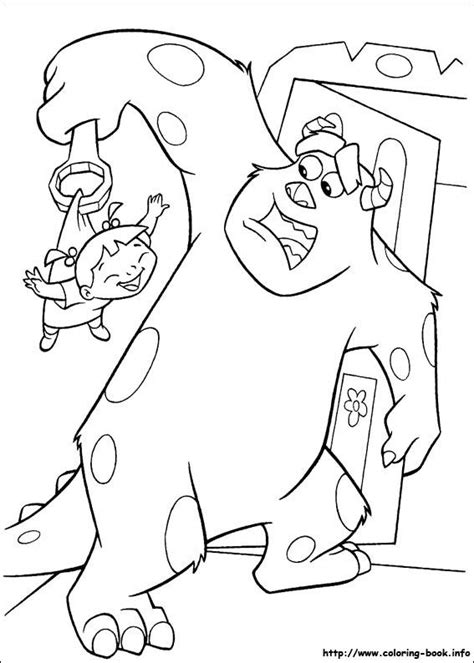 monsters  coloring picture coloring books disney coloring pages