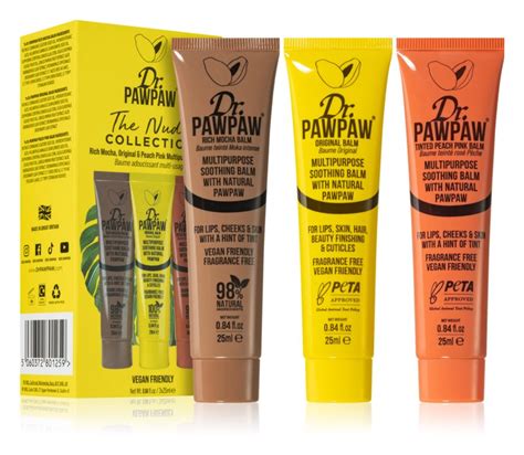 Dr Pawpaw The Nude Collection T Set For Lips My Dr Xm