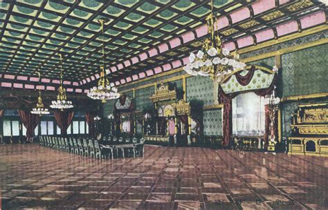 Imperial Palace Meiji Palace Interiors Tokyo C 1920